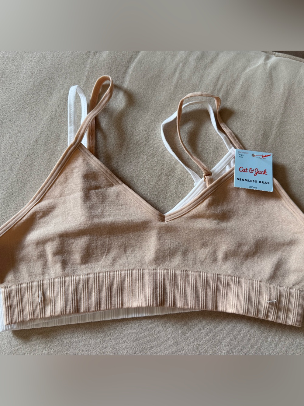 Cat & Jack Seamless Bralette, 2 pack